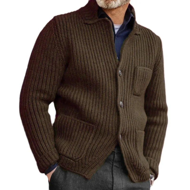 Knitted Cardigan Blazer