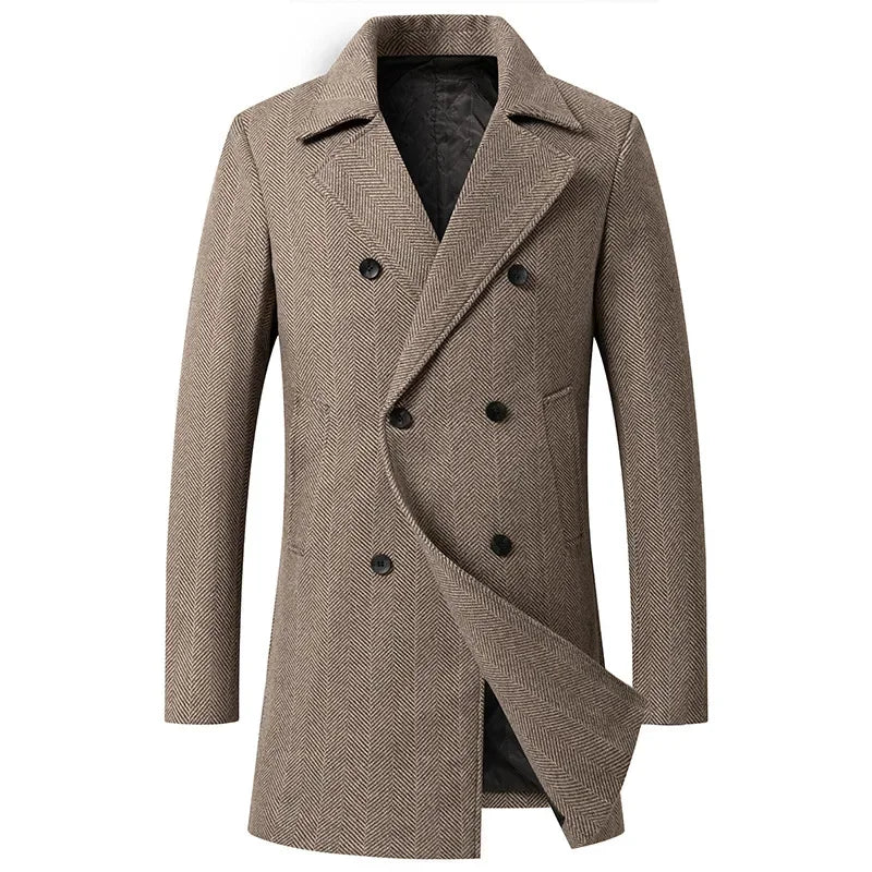 Double Breasted Wool Coat