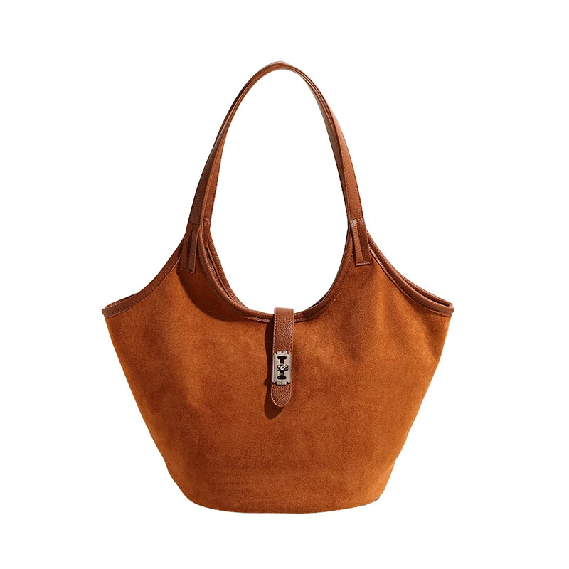 Retro Suede Handbag