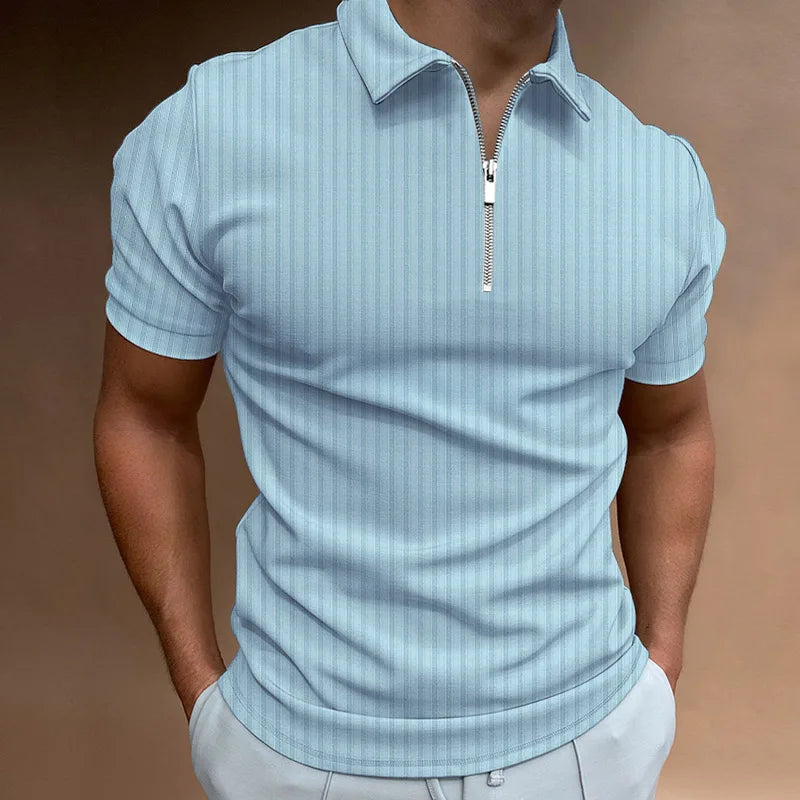 Amalfi Zipper Polo