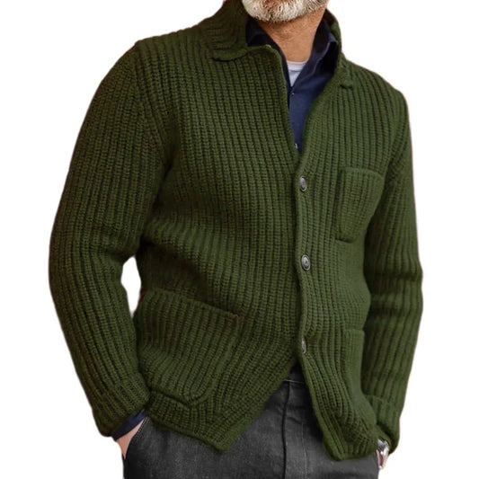 Knitted Cardigan Blazer