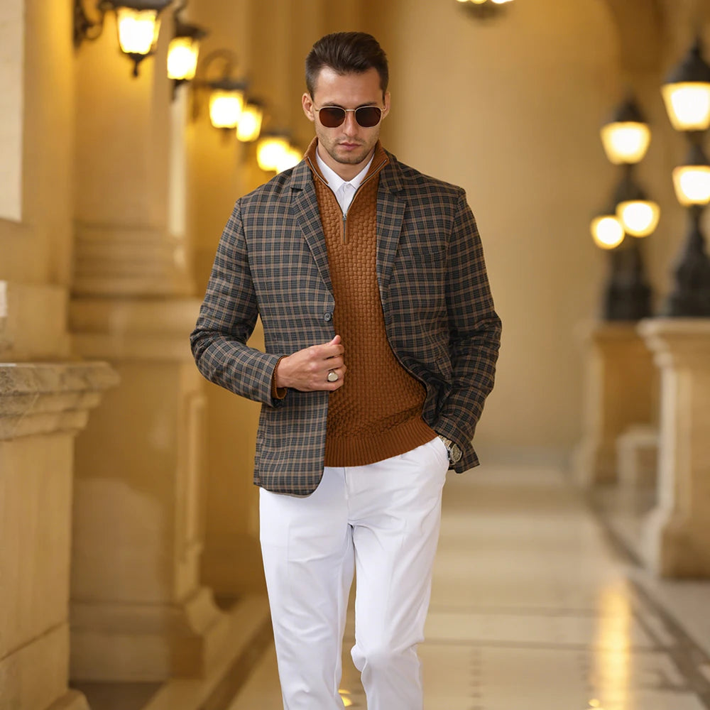 Scacchi Quarter zip