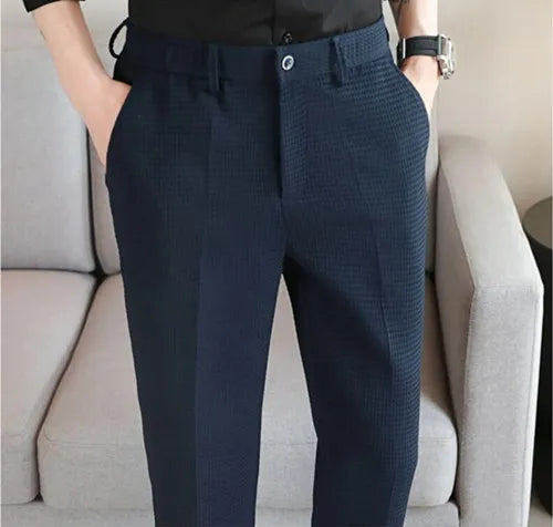 Waffle textured Chino Pants