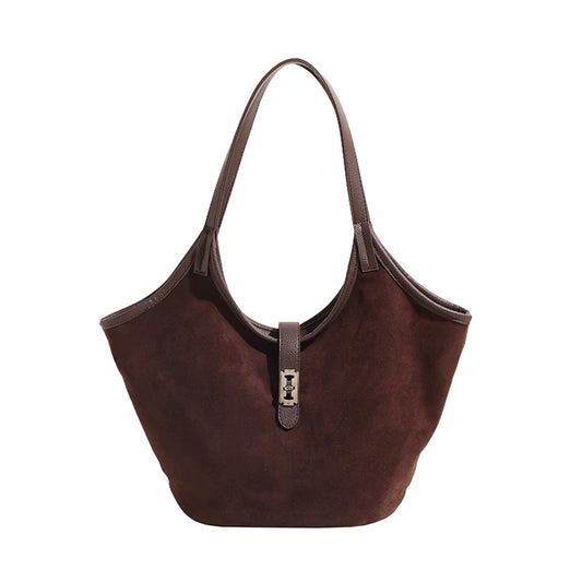 Retro Suede Handbag