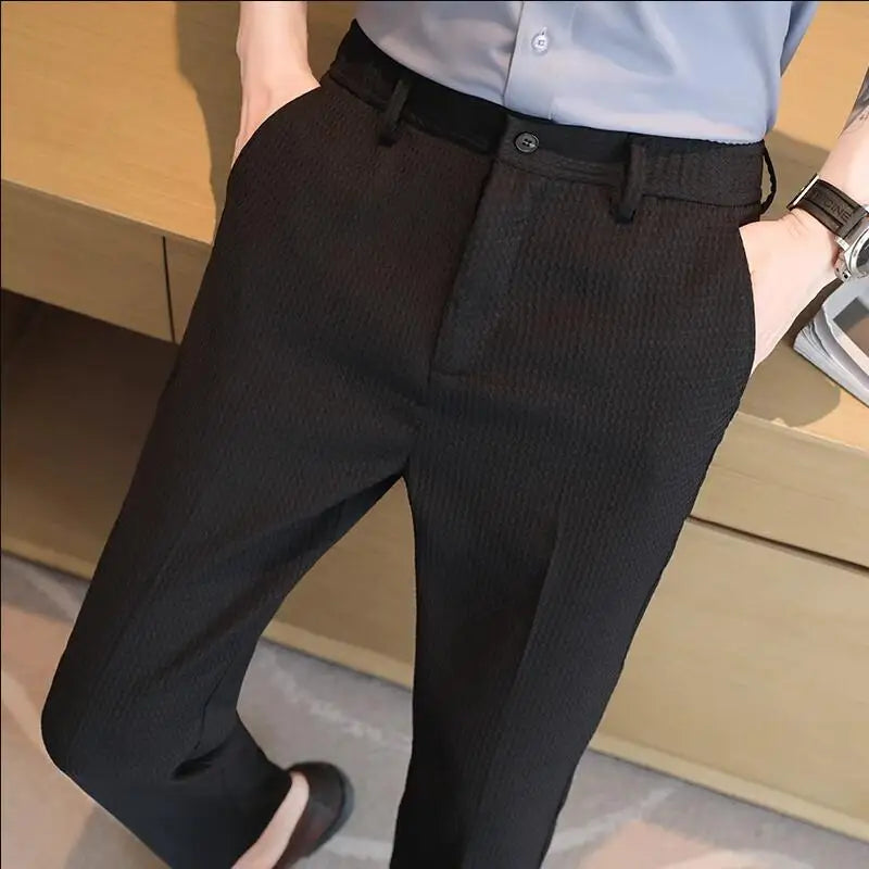 Waffle textured Chino Pants