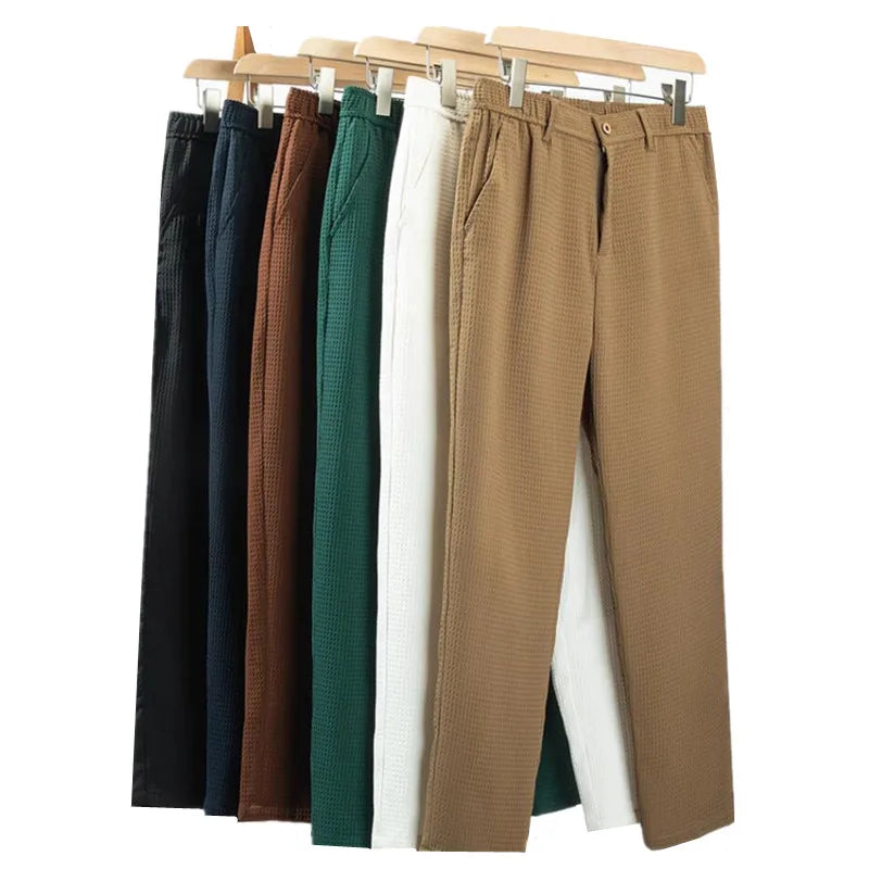 Waffle textured Chino Pants