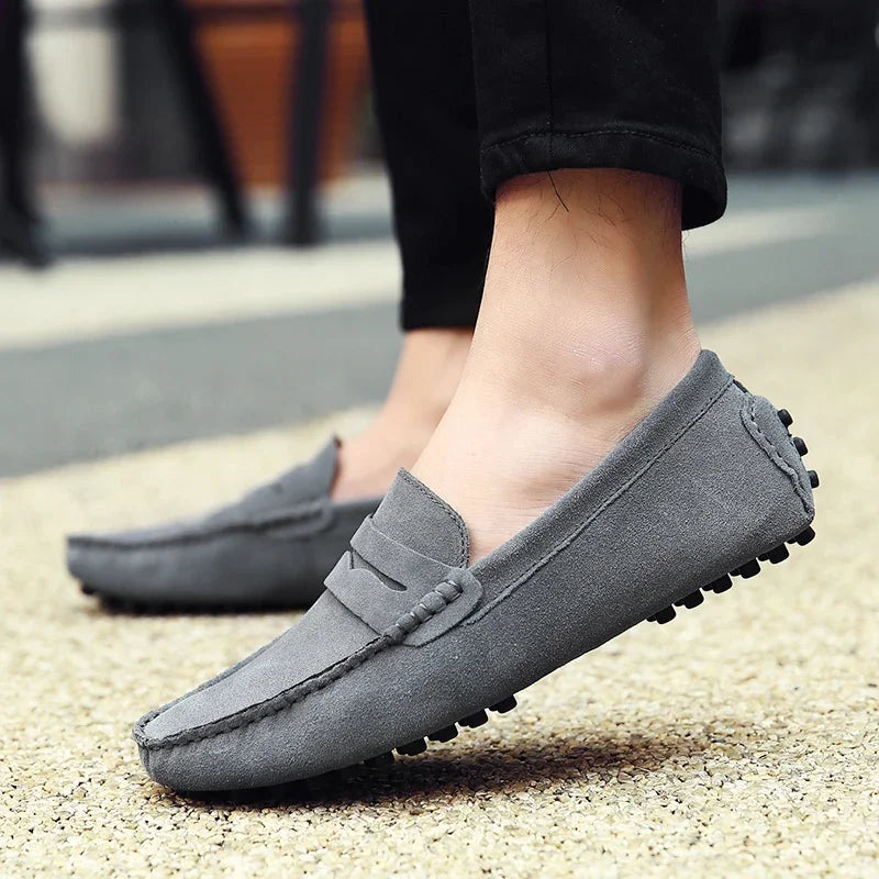 Nobilta Suede Driver Loafers