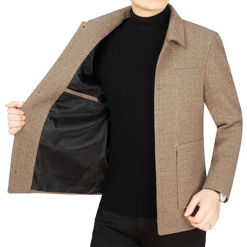 Blazer Over Coat