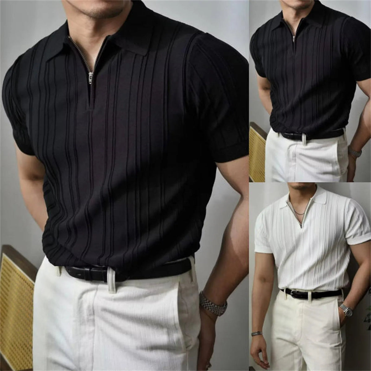 Originale zipper Polo