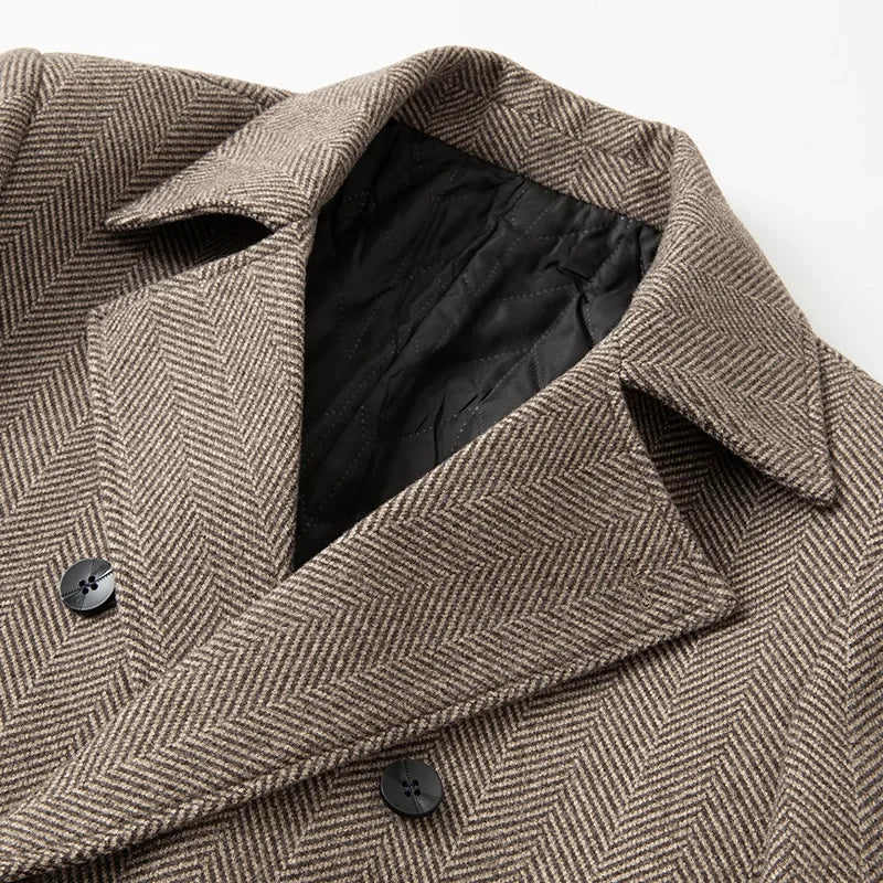 Double Breasted Wool Coat
