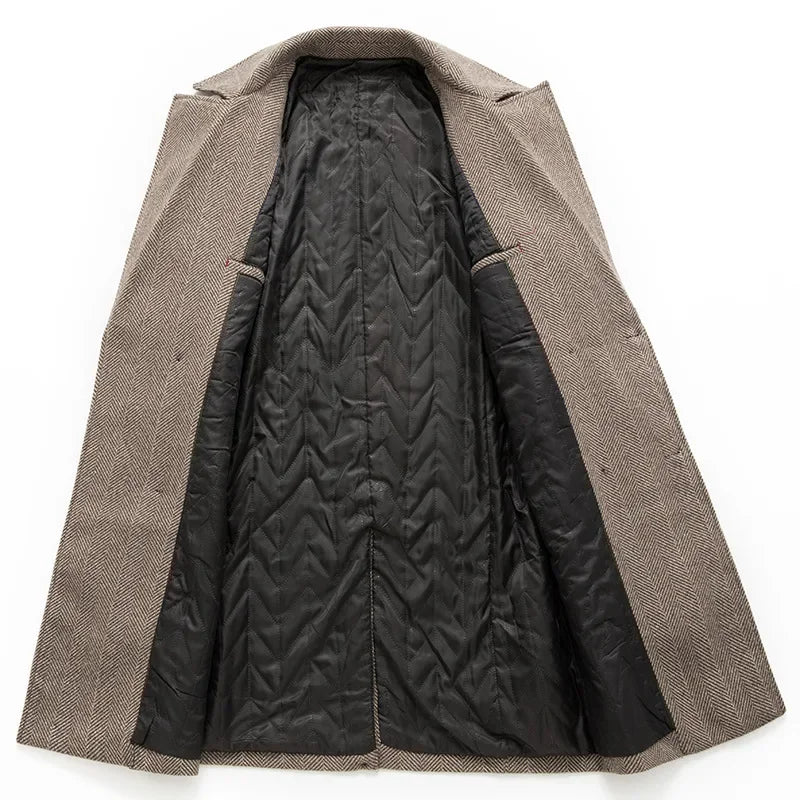 Double Breasted Wool Coat