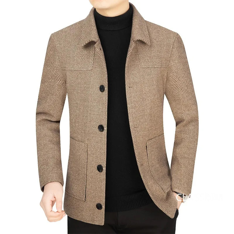 Blazer Over Coat