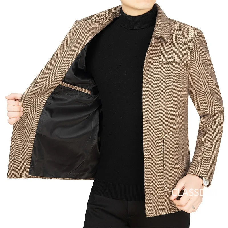Blazer Over Coat