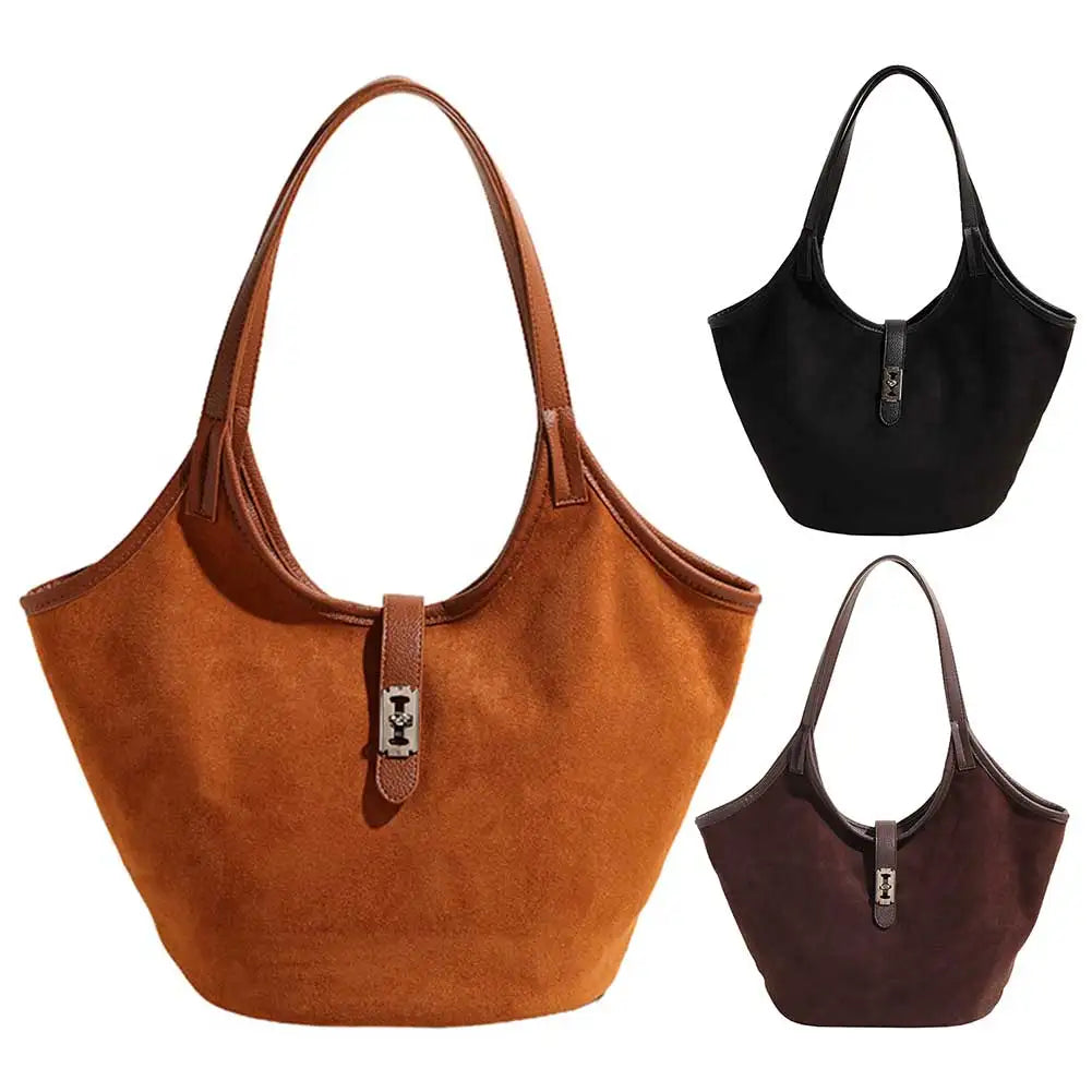 Retro Suede Handbag