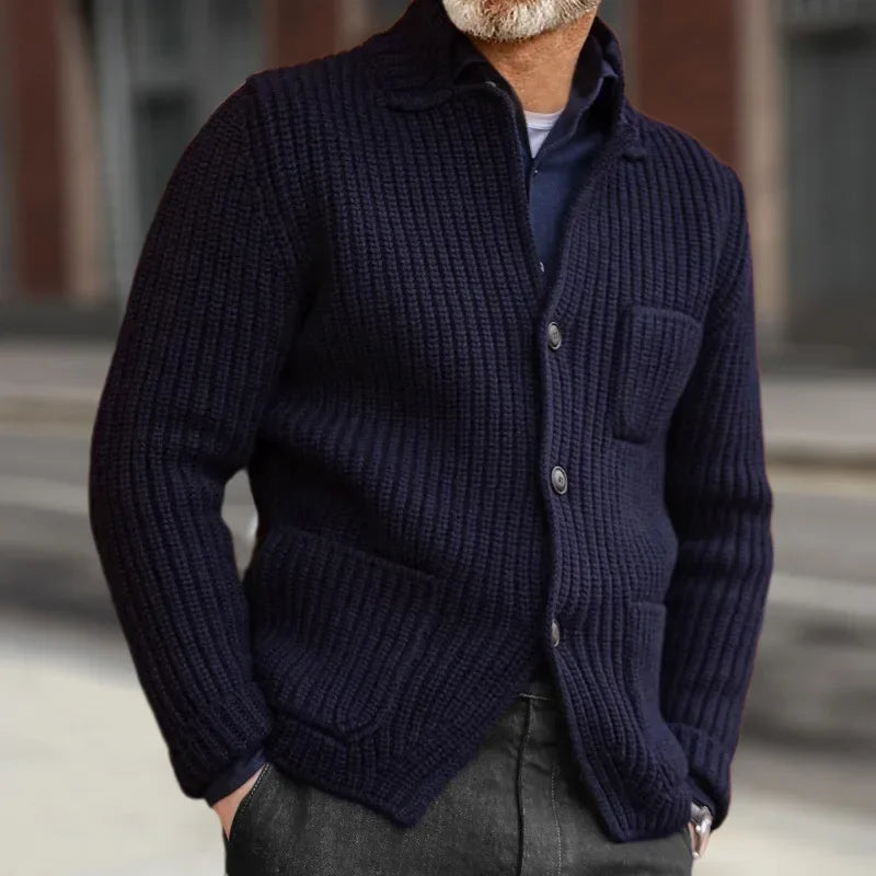 Knitted Cardigan Blazer