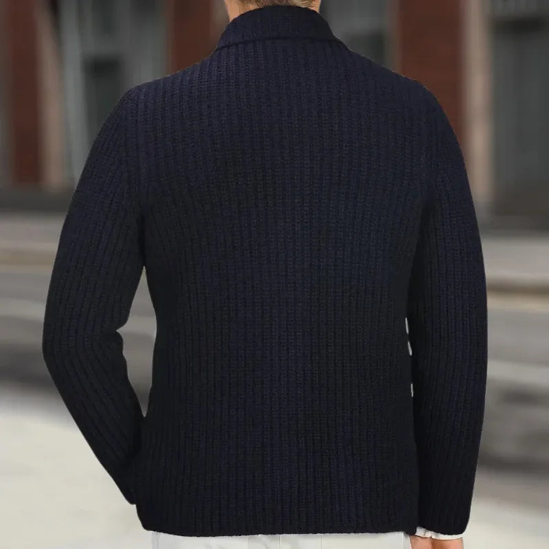 Knitted Cardigan Blazer