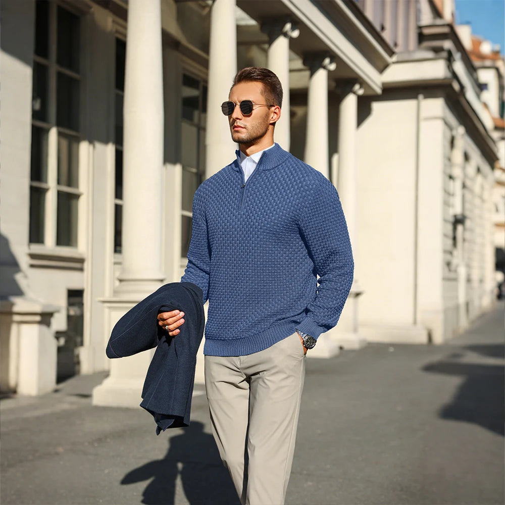 Scacchi Quarter zip